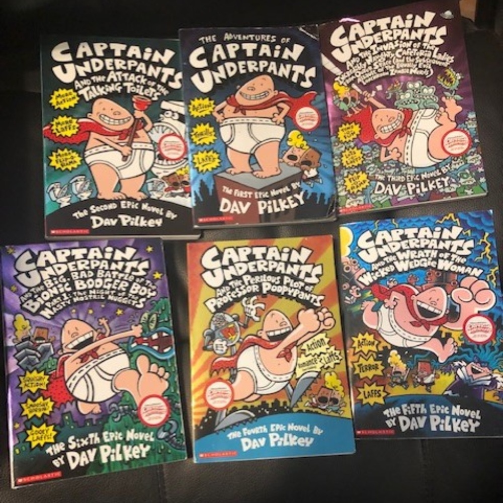 Captain Underpants - kids books